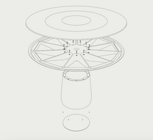 Cargar imagen en el visor de la galería, Baleri Italia Roundel Table