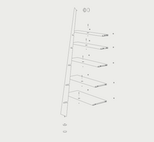 Cargar imagen en el visor de la galería, Baleri Italia MacGee Bookcase