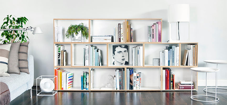 BrickBox: White Modular Storage Boxes for Flexible Organization