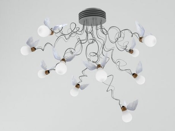 modmobili ingo maurer birdie, birdie's nest & birds birds birds lighting