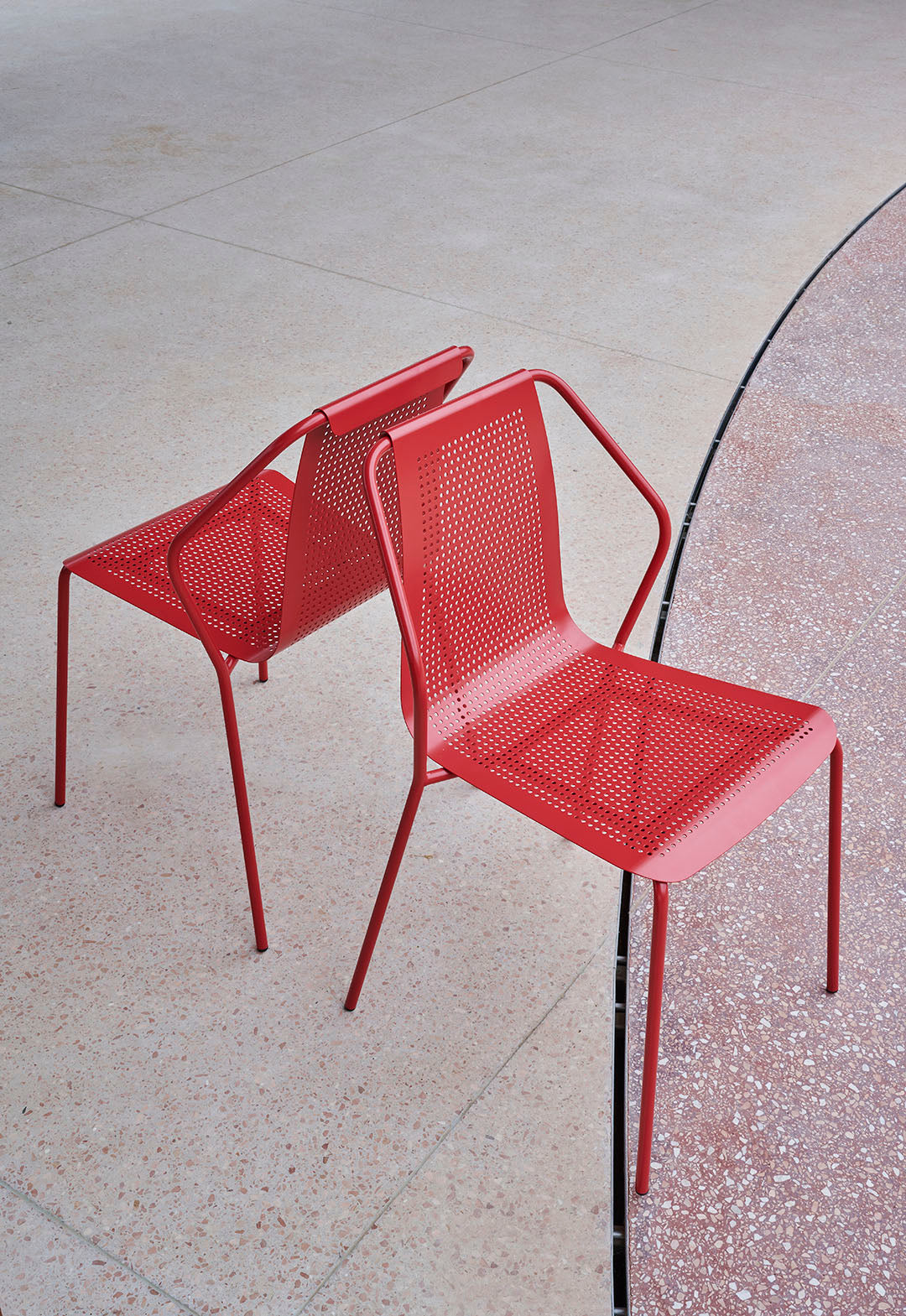 Baleri Italia Donna Outdoor Chair Red