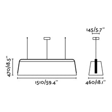 Cargar imagen en el visor de la galería, Barcelona Stood Pendant Lamp Large ModMobili
