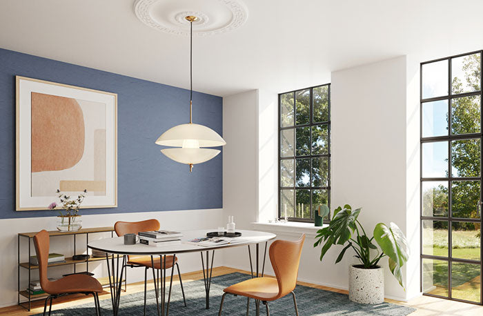 Fritz Hansen Large Clam Pendant 
