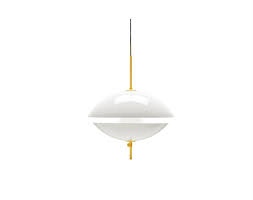 Fritz Hansen opening clam pendant 