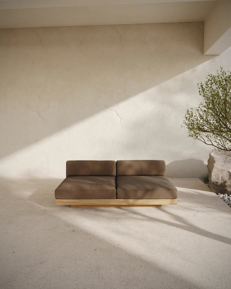 modmobili serax rudolph outdoor two seat sofa