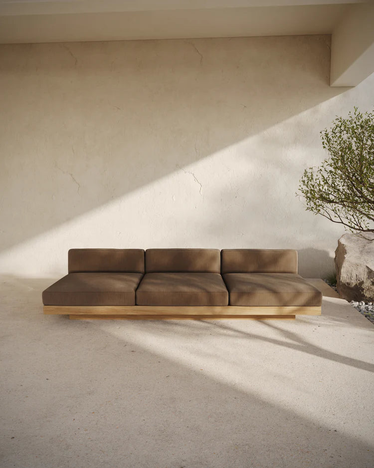 modmobili serax rudolph outdoor three seat sofa
