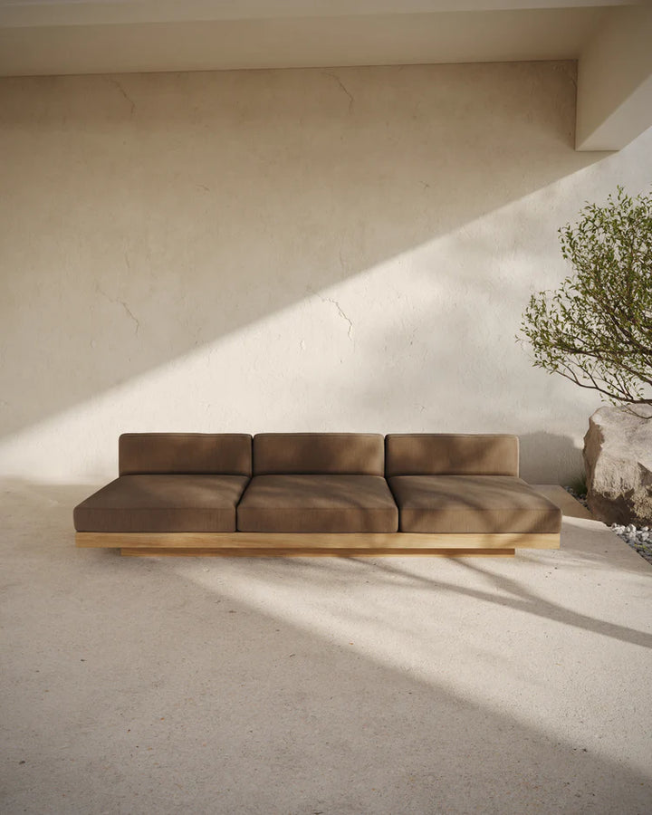 modmobili serax rudolph outdoor three seat sofa