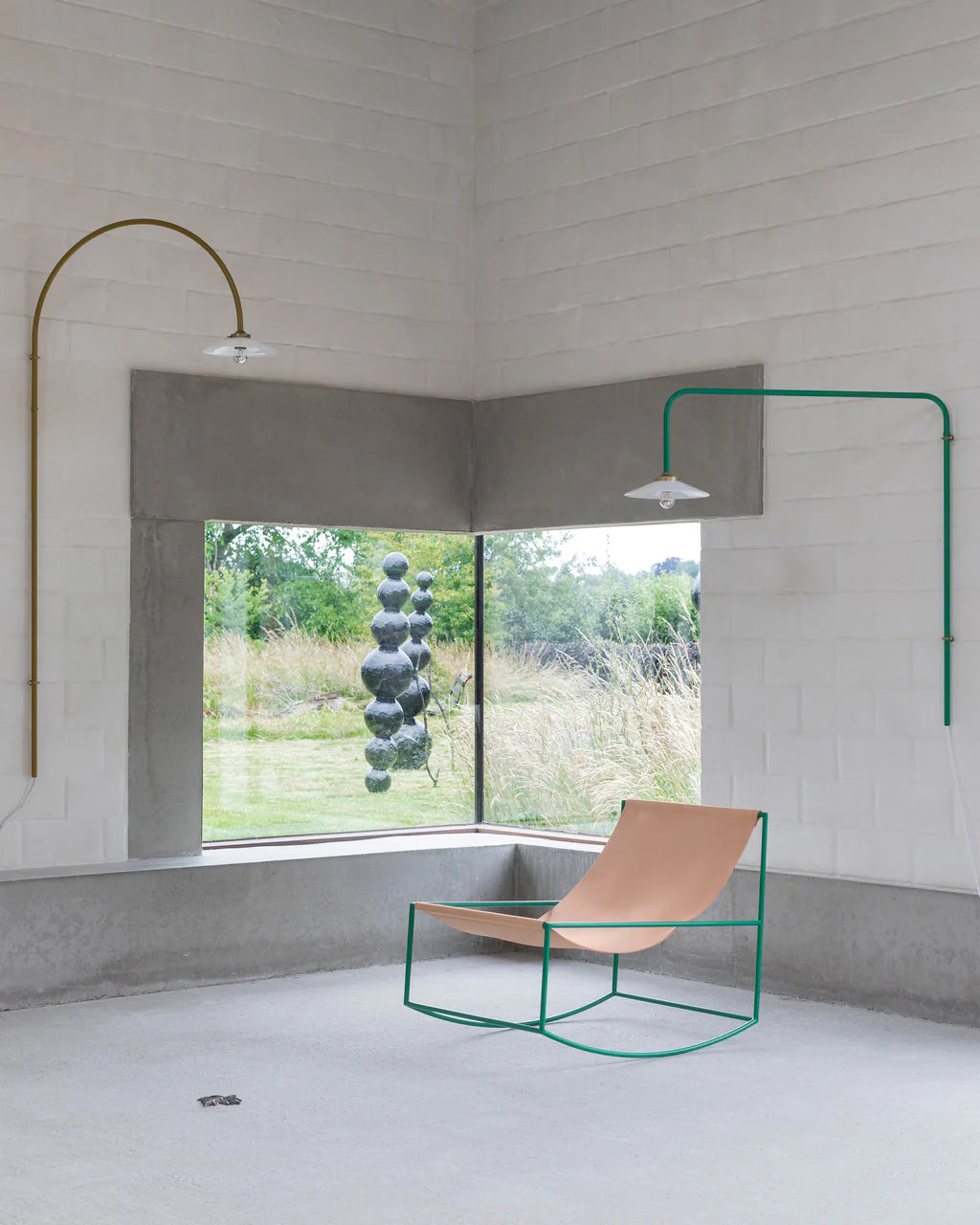 modmobili valerie objects rocking chair leather