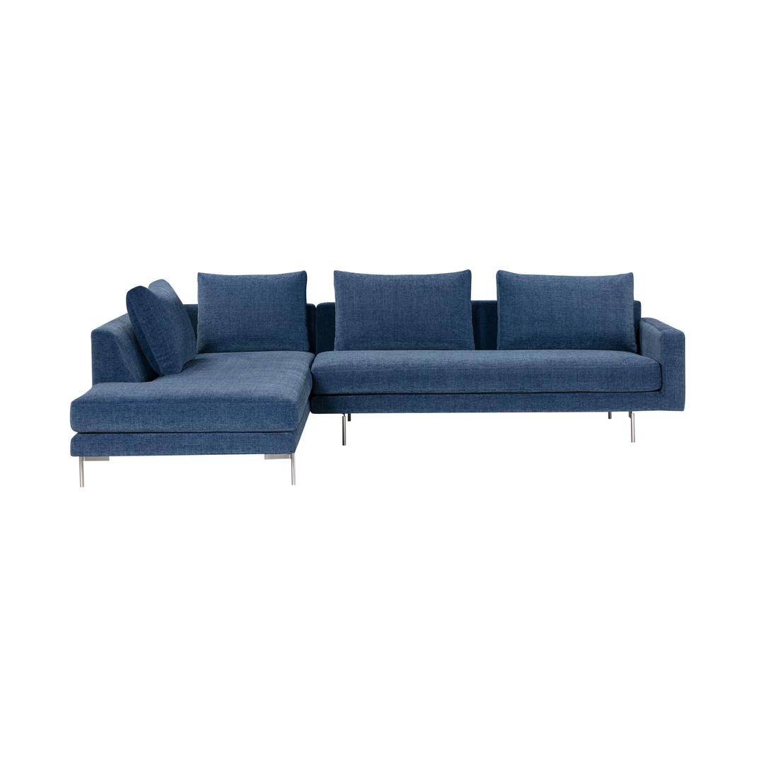 Wendelbo Edge V2 Sectional blue/zest