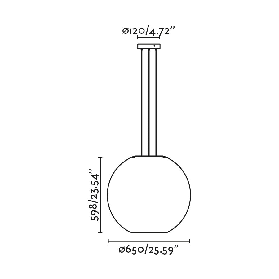 Faro Barcelona Aire 650 Pendant Lamp ModMobili