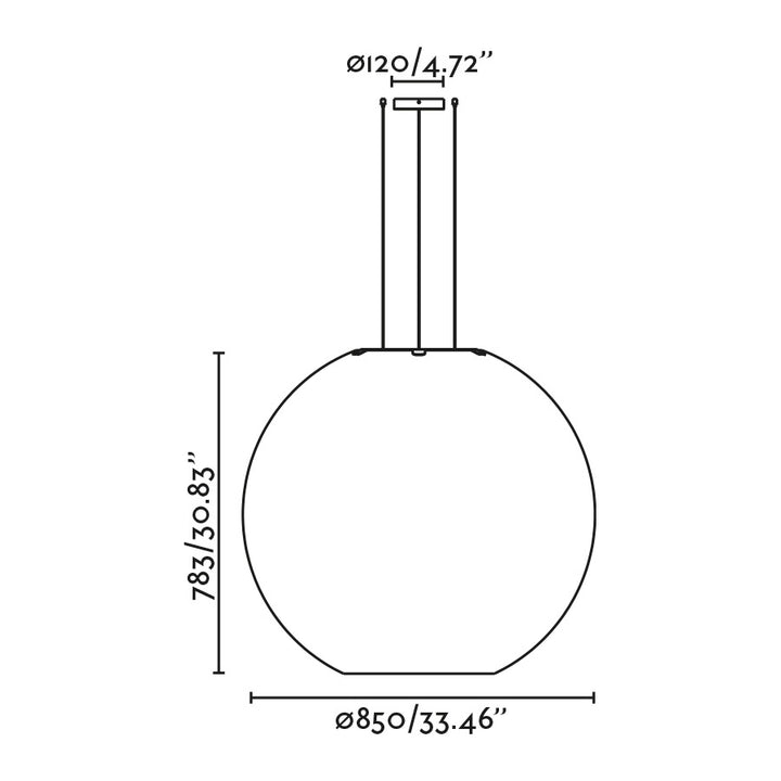 Faro Barcelona Aire 850 Pendant Lamp ModMobili
