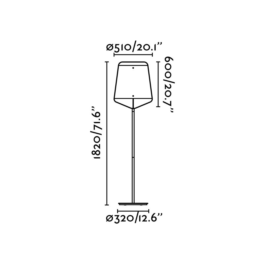 Faro Barcelona Stood Floor Lamp ModMobili
