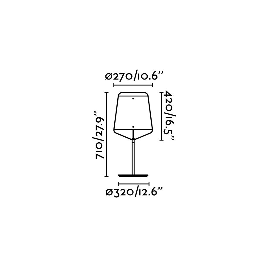 Faro Barcelona Stood Table Lamp ModMobili