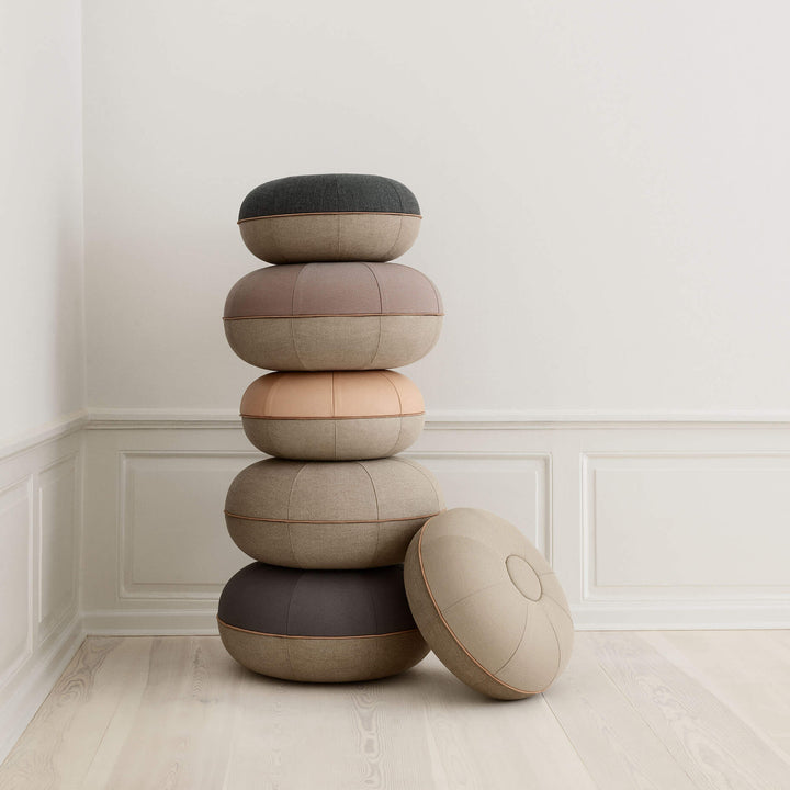 Stacked Poufs from Fritz Hansen 