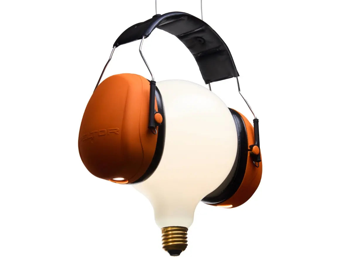 Ingo Maurer Shhh! Lamp Orange side ModMobili