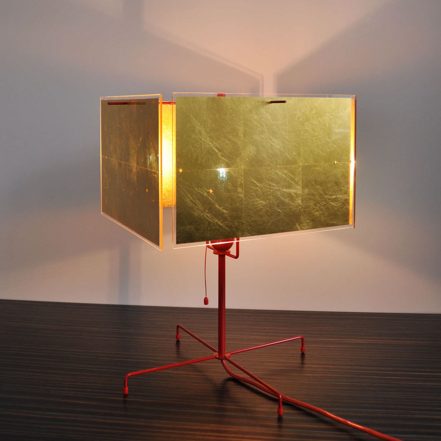 Ingo Maurer 24 Karat Table Lamp ModMobili 