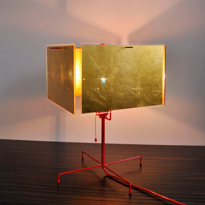 Ingo Maurer 24 Karat Table Lamp ModMobili 