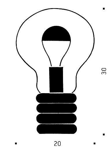 Ingo Maurer Bulb dimensions ModMobili