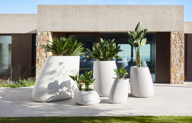 modmobili vondom stone outdoor planters outdoor furniture