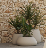 modmobili vondom stone outdoor planters outdoor furniture