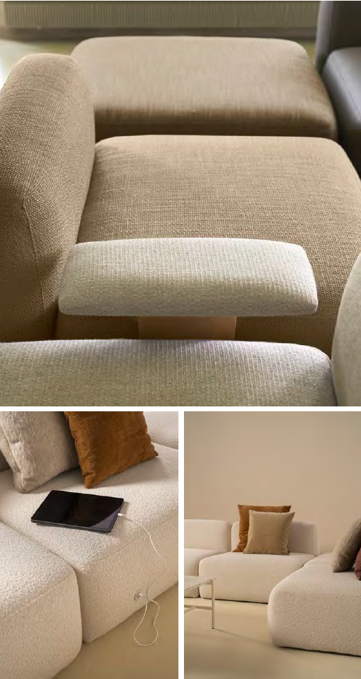 modmobili quinti one hundred modular sofa