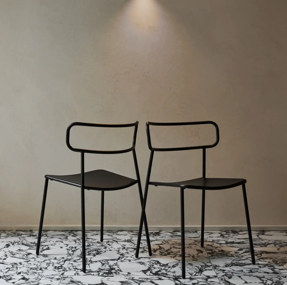 Baleri Italia Paloma Outdoor Chair Black