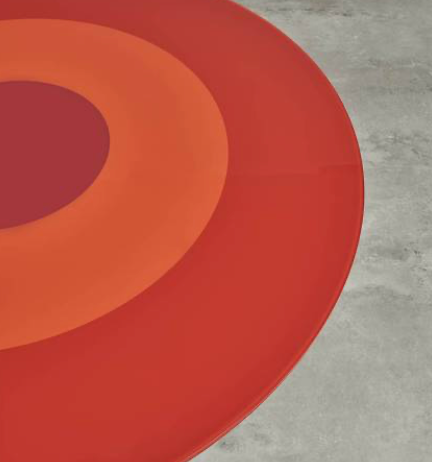 Baleri Italia Roundel Table Red Detail 