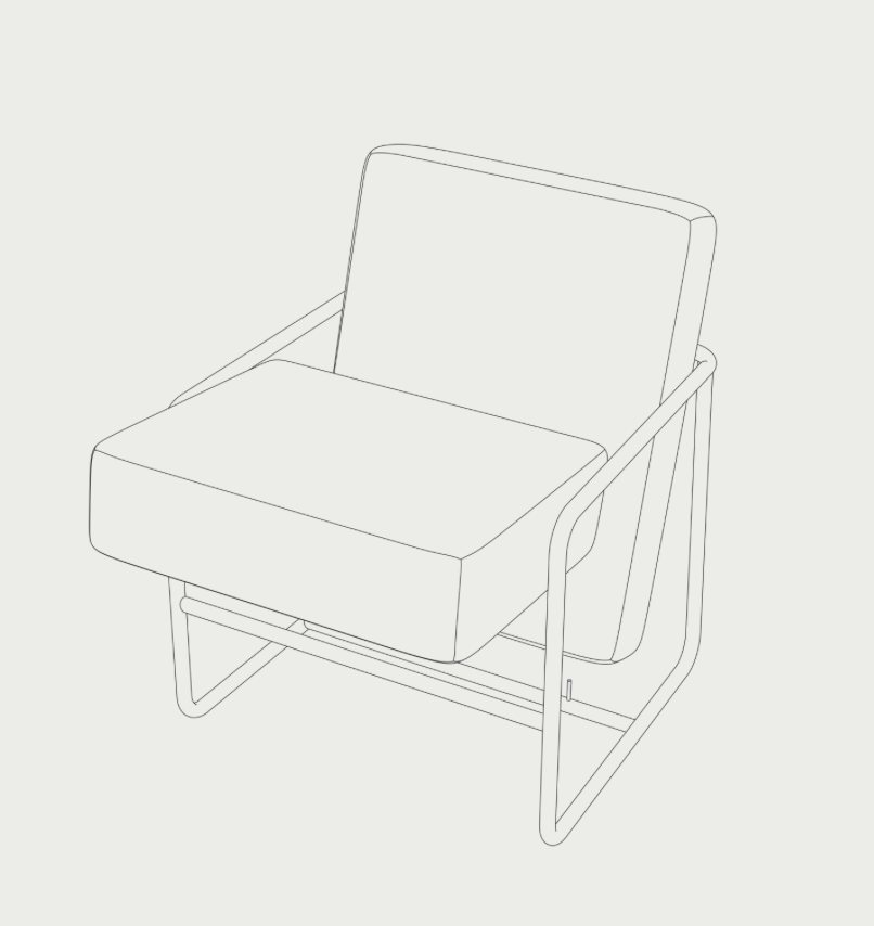 modmobili baleri italia spunta lounge chair