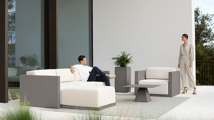 modmobili vondom gatsby lounge, sofa & sun lounge sun lounger