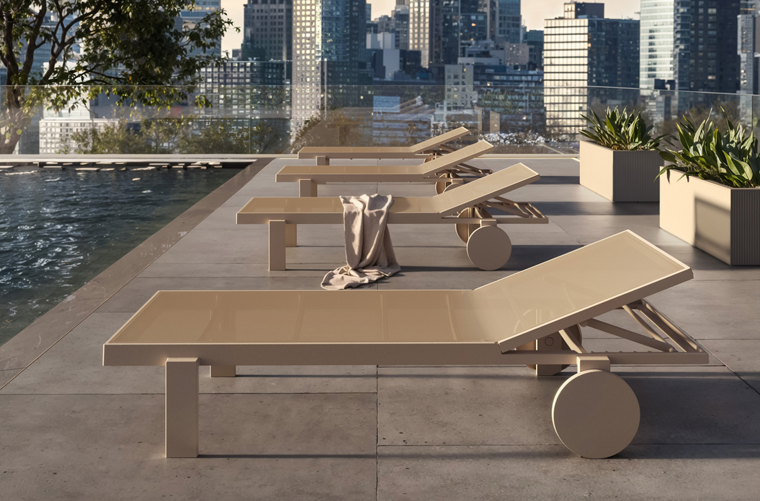 modmobili vondom gatsby lounge, sofa & sun lounge sun lounger