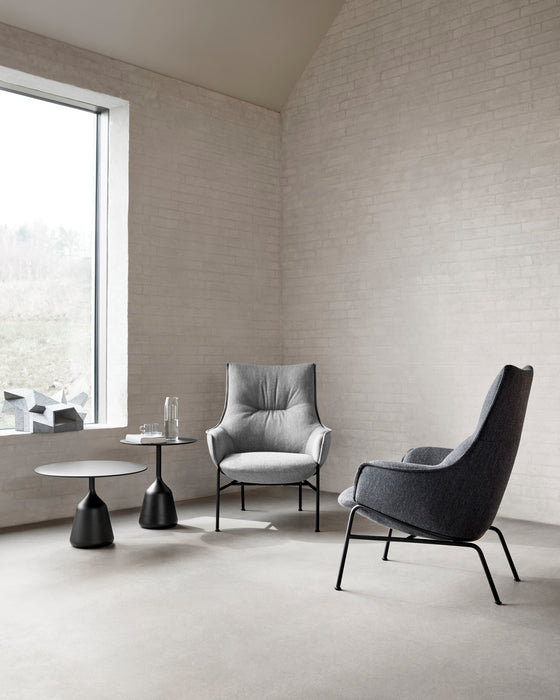 Wendelbo Coin side tables with Aloe Chairs