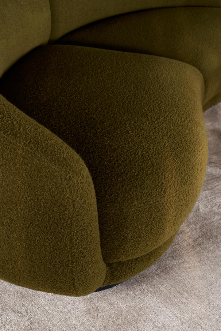 montholon curved sofa detail
