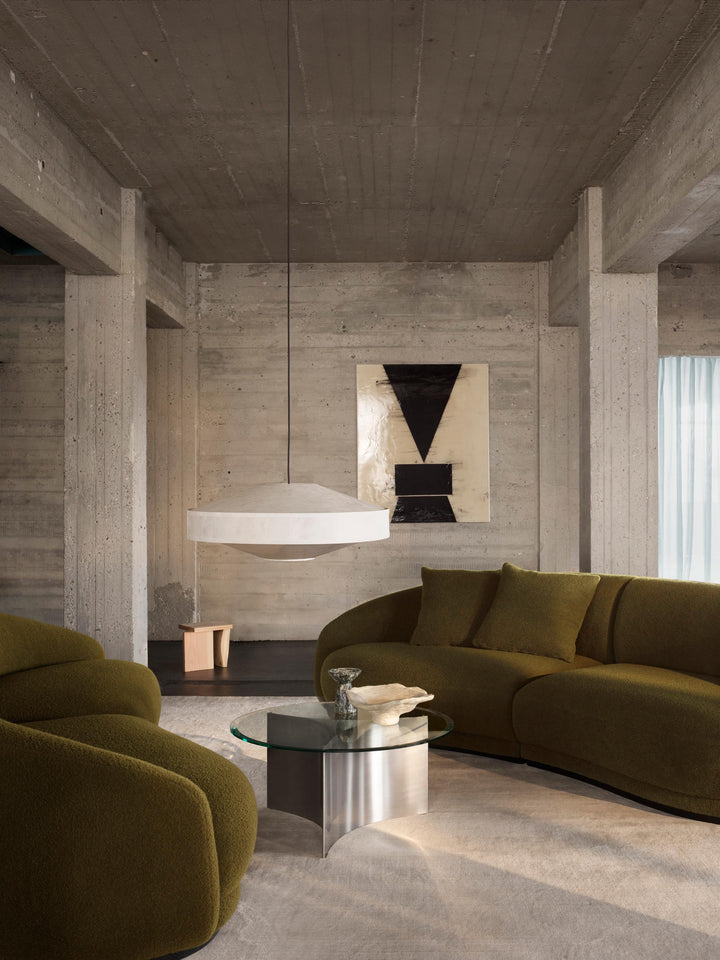 Montholon curved sofa 