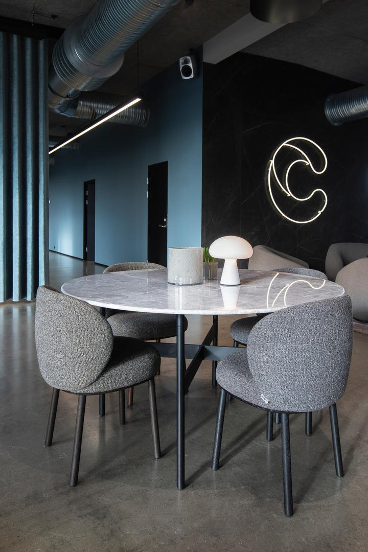 Wendelbo Ovata Dining Chair with floema table