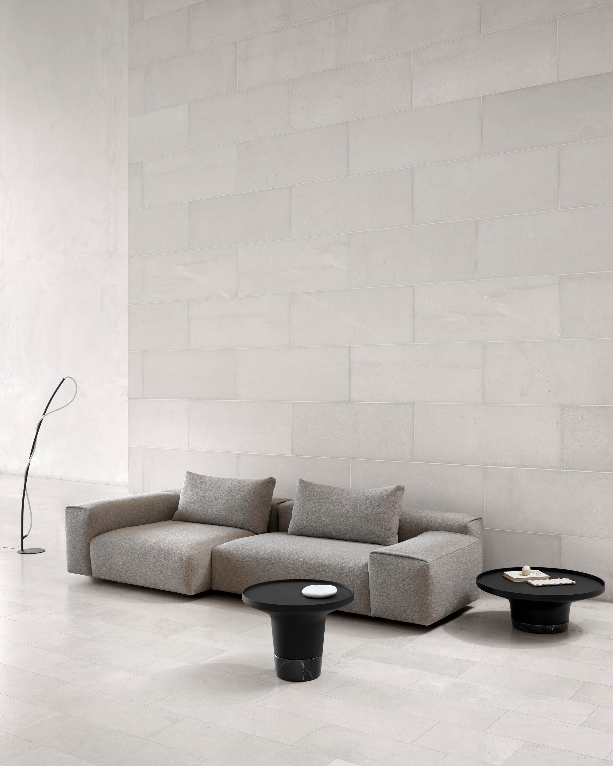 Wendelbo Poller tables with sofa 