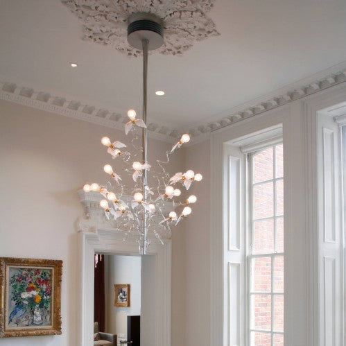 Ingo Maurer Birdie, Birdie's Nest & Birds Birds Birds – Chandelier