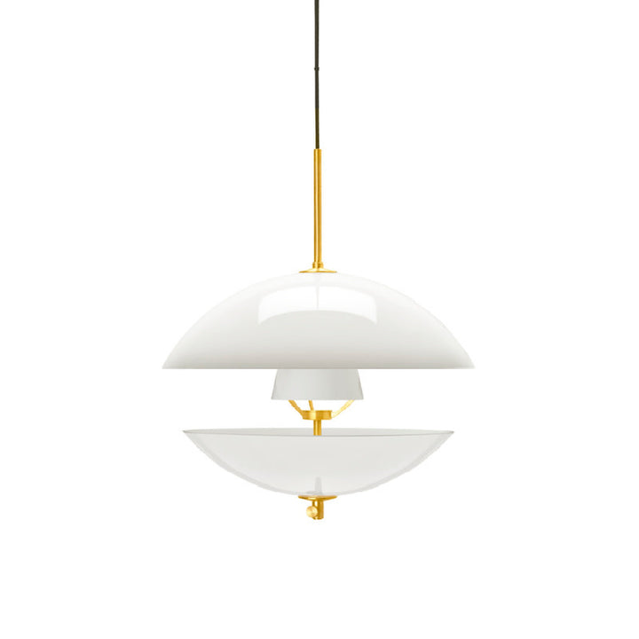 Fritz Hansen clam-pendant-lamp fully opened 