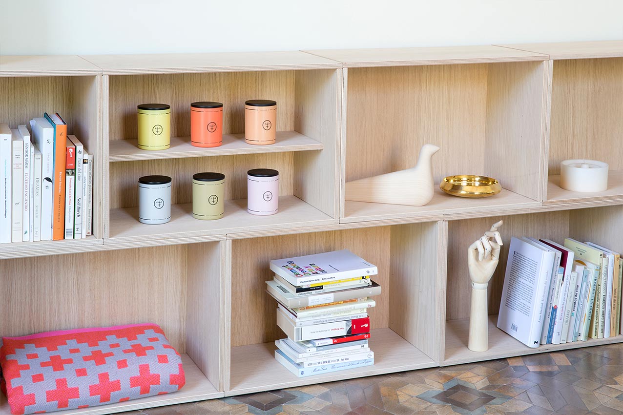 BrickBox Small Shelf Oak