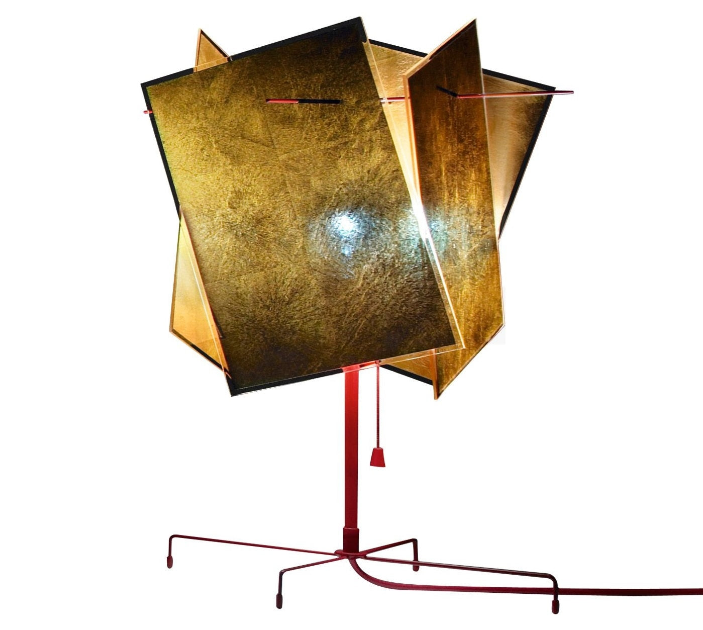 Ingo Maurer 24 Karat Table Lamp ModMobili 