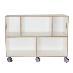 mod mobili brickbox casters (set of 2) cabinets & storage