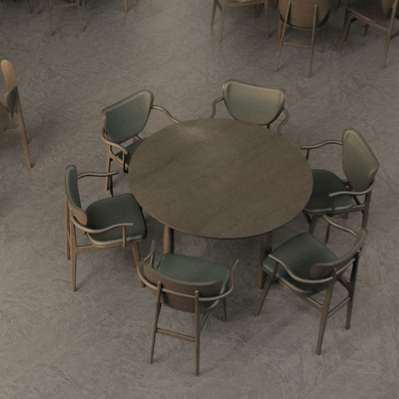 Norr11 Oku Round Dining Table ModMobili
