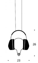 Cargar imagen en el visor de la galería, Ingo Maurer Shhh! Lamp Orange dimensions ModMobili
