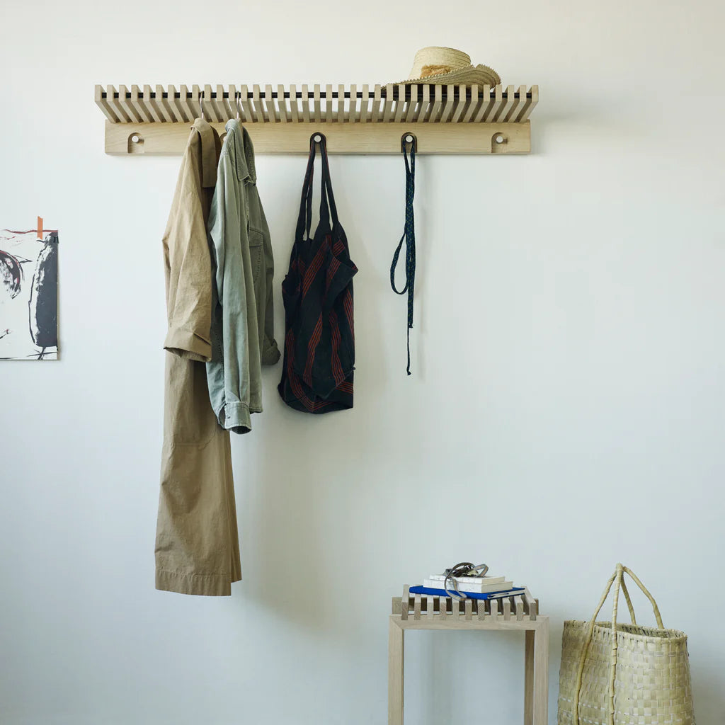 Cutter Stool and Stool Oak Fritz Hansen
