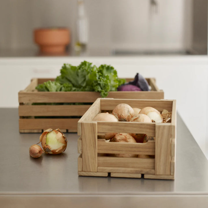Teak Dania boxes 2 & 4 friz hansen