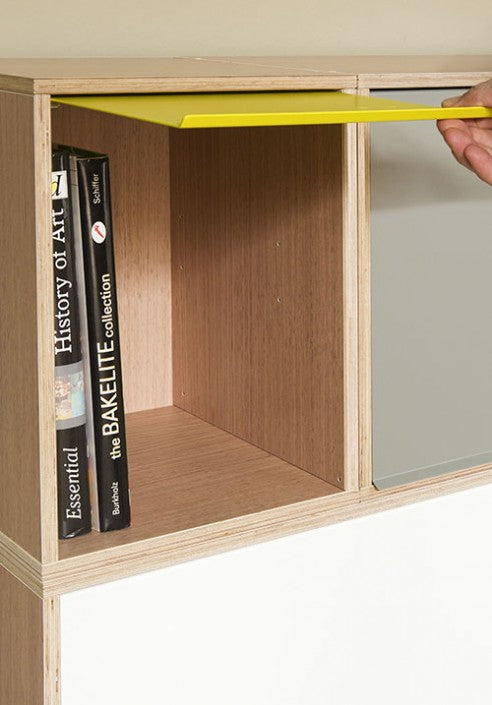 mod mobili brickbox xl small aluminum door cabinets & storage