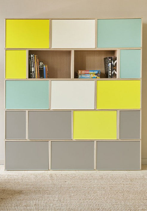 mod mobili brickbox small aluminum door cabinets & storage