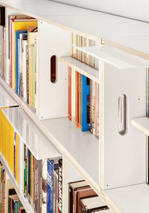 BrickBox Large Shelf White 