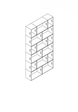 Cargar imagen en el visor de la galería, BrickBox 2-Wide Tall System White
